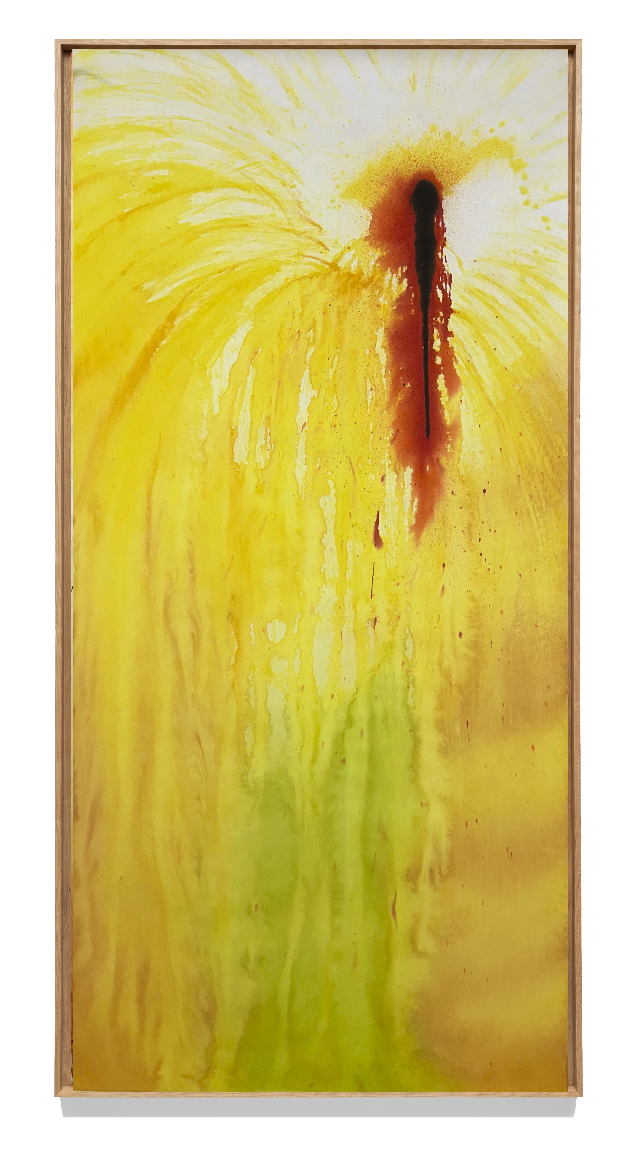 Large sunflower painting by Kyung-Me